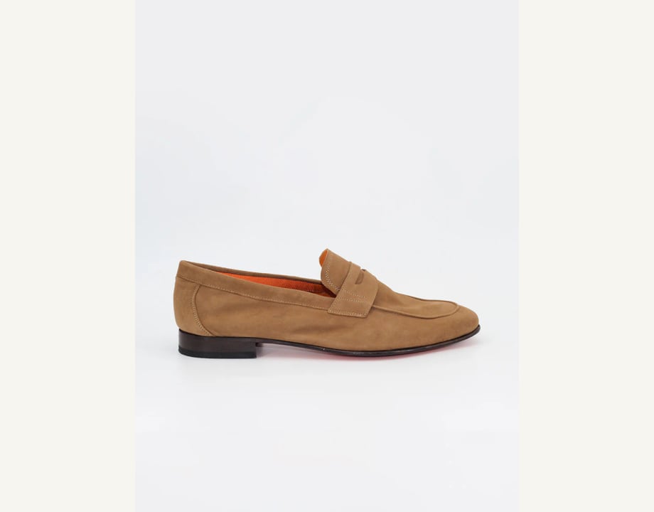 Mocasines Panama ante color cuero