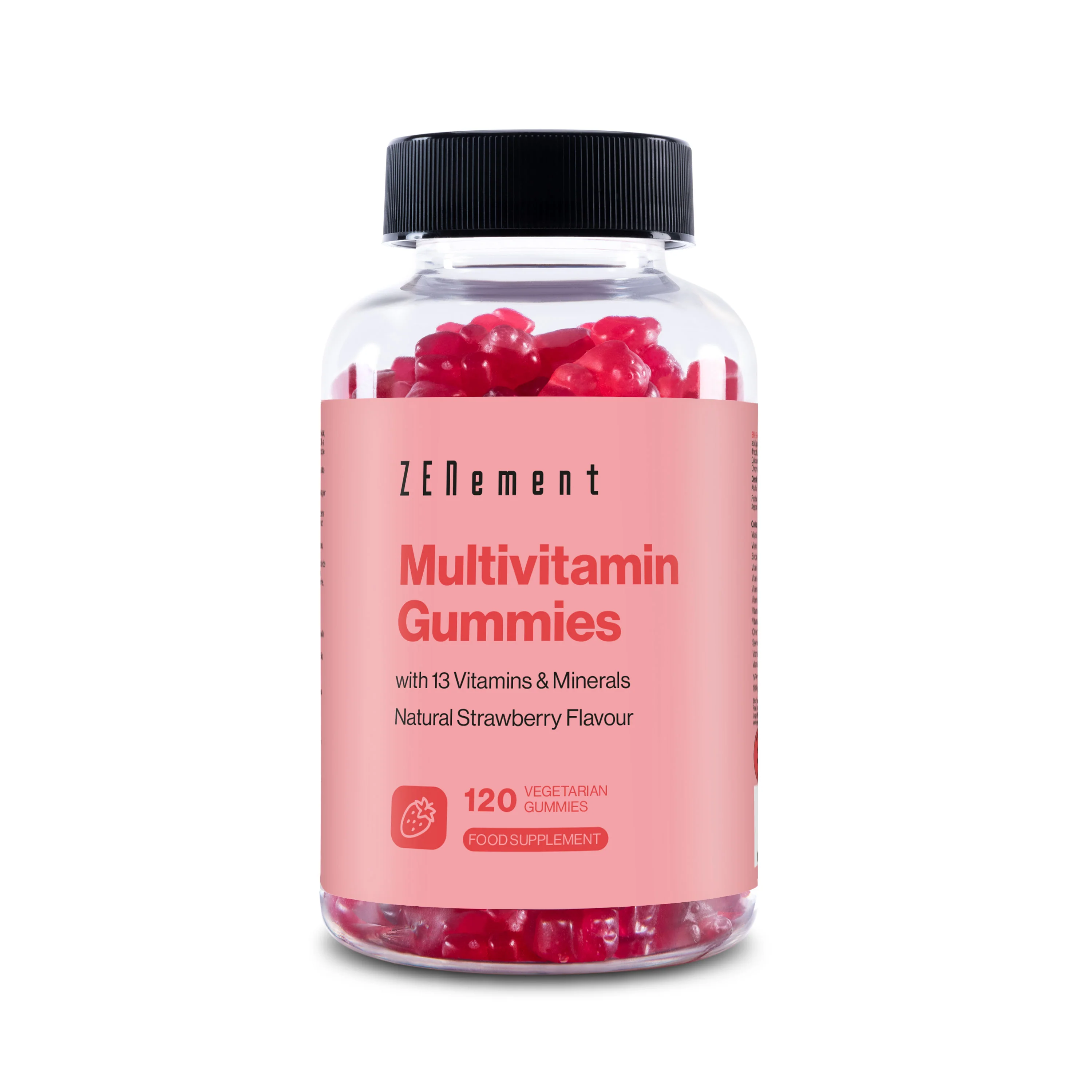 Multivitamin Gummies with 13 Vitamins & Minerals - 120 Vegetarian Gummies